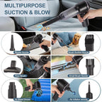 Portable Handheld car Vacuum Cleaner, 16000PA Vacuum Suction, Equipped with Two high-Efficiency Filters, Used for Cleaning ca