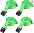 Ayaport Lashing Straps with Buckles Adjustable Cam Buckle Tie Down Cinch Strap Green Strap