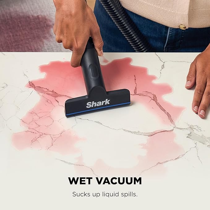 Shark EveryMess™ | Ultra-Powerful 3-in-1 Wet Vac, Dry Vac, & Stain Eliminator | StainForce Technology, Perfect for Homes, Pet
