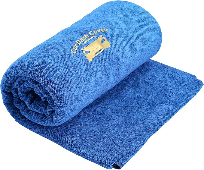 NEWISHTOOL Window Tint Tool Car Dash Cover Mat Carpet Protector, Absorbent Cloth Towel for Dashboard Protecting, Water Absorbing Mat Soak Shield Pad 30 inch x 70 inch