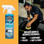Chemical Guys 5.5" Buffing Pad Sampler Kit - 4 Piece Detailing Set with 3 Professional Foam Car Polishing Pads & 16 oz Polishing Cleaner, for Dual Action and Rotary Polishers Using 5" Backing Plates