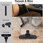 Cordless Vacuum Cleaner for Dewalt 20V MAX Battery, Handheld Vacuum Cleaner for Home Car Hardwood Floor Carpet, Portable Shop