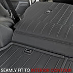 Cargo Liner Backrest Mats for Honda CRV 2026 2025 2024 2023 Car Mat Accessories, All Weather TPE Trunk Cargo Liner SeatBack Mat for CR-V Gas Hybrid(Backrest Mats+Trunk Mat)