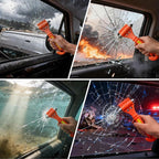 10 Pack Car Safety Hammer, Window Breaker Seatbelt Cutter 2-in-1, Auto Emergency Escape Tool Car Window Breaker Tool, Car Acc
