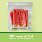 FoodSaver Quart Pre-Cut Vacuum Seal Bags, Easy Use Vacuum Storage Bags, Align to Seal and Tear to Open Vacuum Sealer Storage 