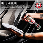 Adam's Polishes Total Interior Cleaner & Protectant, Quick Detailer & SiO2 Protection, Ceramic Infused, Anti-Static, OEM Fini