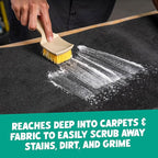 Chemical Guys Induro 7 Heavy Duty Interior Carpet&Upholstery Detailing Brush – Durable Bristles,Car Carpet Brush for Deep Cle