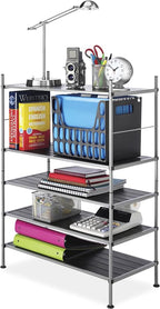 Whitmor 3 Tier Closet Storage Shelves - Shoe Rack and Home Organizer