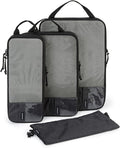 BAGSMART 6 Set /4 Set/2 Set Compression Packing Cubes for Travel, Lightweight Luggage Organizer Bags, Durable Space Saver Bag