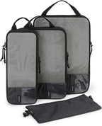 BAGSMART 6 Set /4 Set/2 Set Compression Packing Cubes for Travel, Lightweight Luggage Organizer Bags, Durable Space Saver Bag