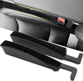 2 PCS Car Seat Gap Filler Organizer, Auto Interior Accessories Multifunctional Car Gap Fillers, Universal Car Seat Storage Organizer to Fill the Gap Space Between the Console and Seats, Black