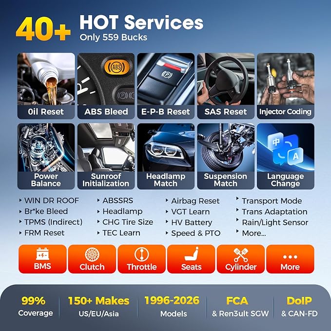 Autel MaxiCOM MK900 Bidirectional Scanner: 2026 Up of MaxiCheck MX808S MK808S, Work as MK900-BT MK900BT MX900 OBD2 Diagnostic