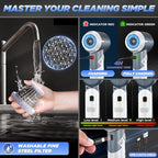 Saker Car Vacuum Cleaner 17000PA Foldable Mini Handheld Vacuums Portable Cordless with Brushless Motor for Gifts, Hair,Cars,B