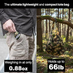Compact Reusable Grocery Tote Bag – Lightweight, Foldable & Packable Shopping Bag for Travel