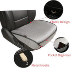 Auto Newer Breathable Universal Four Seasons Car Seat Covers，Luxury Car Seat Cushion ，Protectors for Front Seat Bottoms,Compa