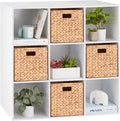 Best Choice Products 9-Cube Storage Organizer, 11in Shelf Opening, Bookcase, Display Shelf, Customizable w/ 3 Removable Back 