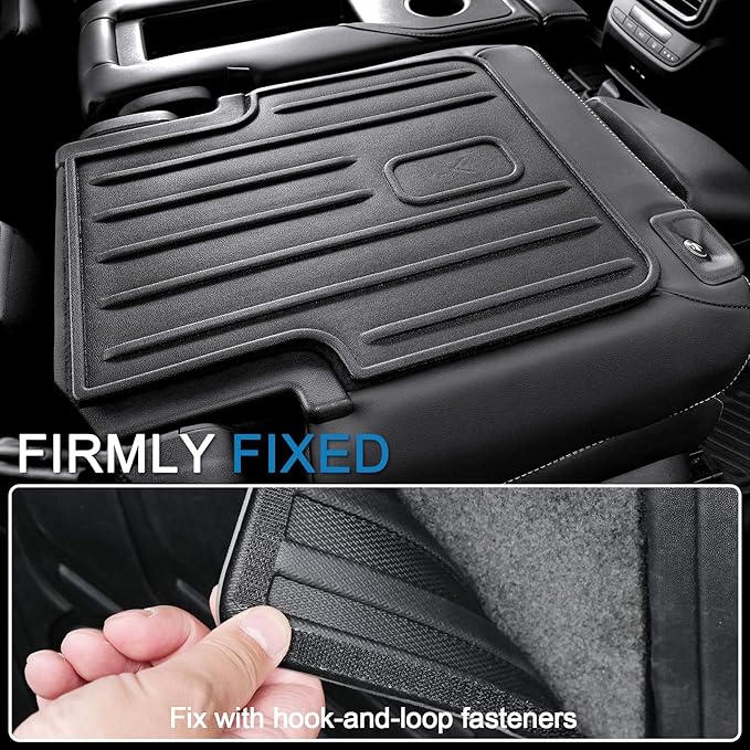 Kick Mats Backrest Mats for Honda Pilot 2026 2025 2024 2023, All Weather TPE 2nd Row Seat Back Protector Car Accessories for Pilot (Kick Mats)