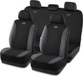 Skechers Seat Covers, Premium Breathable Polyester Seat Covers, Car Seat Covers Full Set Airbag Compatible, Automotive Comfor