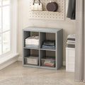 Furinno Cubic Closet Organizers and Storage, 4-Cube Closet Organizer, Open Shelf Closet Storage, Extra Thick Frame for Wardro