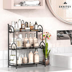 EKNITEY Bathroom Counter Organizer - 3 Tier Spice Rack Organizer Skincare Countertop Organizers for Bathroom Kitchen Bedroom 