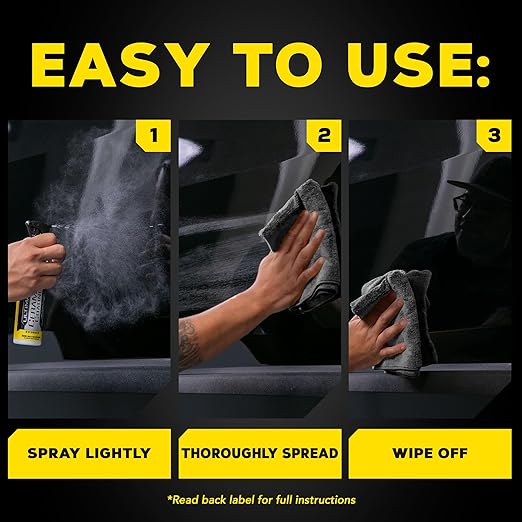 Meguiar's Ultimate Ceramic Coating Kit - Premium Kit for Cars Delivers Ultra-Durable Ceramic Protection with High Water Beading Action, Increased Gloss and Slickness, and Premium Microfiber Towels