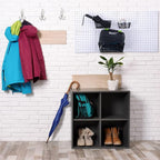 Photect Pegboard Wire Baskets Accessories Hanging Wall Organizer 3 Sizes Pegboard Bins Basket Home Garage Multi Fit Organizer