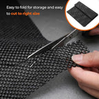 Anti-Slip Roof Cargo Bag Protective Mat, 51" x 39" Rubber Roof Rack Pad – Scratch-Resistant & Waterproof Car Rooftop Luggage Mat for SUV, Van & Most Vehicles