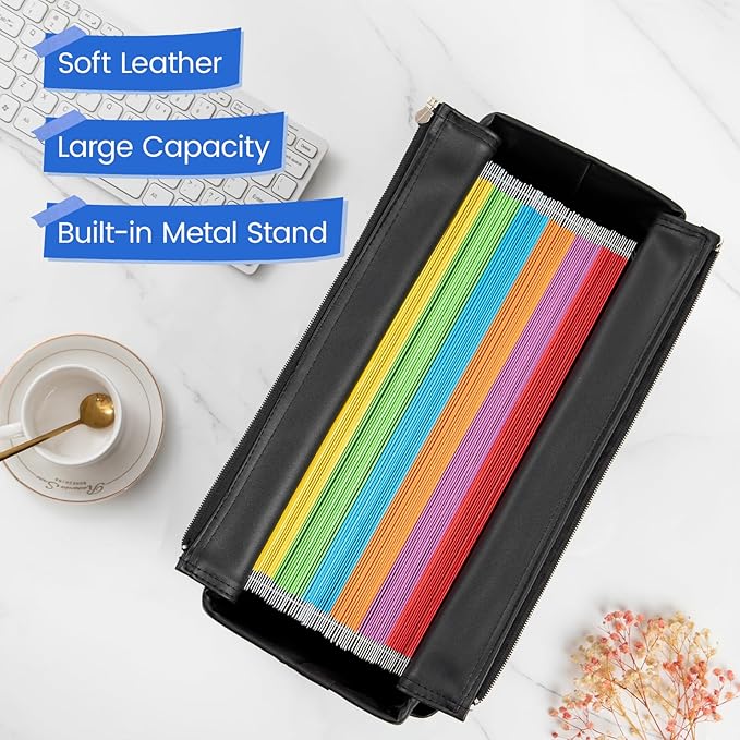 File Tote Bag, Portable File Organizer Box Hanging Filing Box Desktop File Folder Document Storage Organizer with Pockets and
