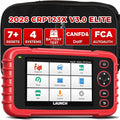 Launch OBD2 Scanner CRP123X Elite V3.0, 2025 Lifetime Free Update Diagnostic Scan Tool Supports CAN FD DoIP, Car Engine Code