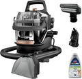 BISSELL Little Green HydroSteam Multi-Purpose Portable Carpet and Upholstery Cleaner, Car and Auto Detailer, 3618