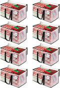 BlissTotes Clear Moving Bags Heavy Duty, 93L Extra Large Storage Bags with Zipper & Reinforced Handles, Waterproof PP Moving 