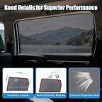 Car Window Shades for 2019-2022 Forester - Rear Side Window Sun Shade for Baby, Breathable Mesh Car Privacy Window Covers, UV Protection and Heat Insulation for Road Trips, Napping, Camping