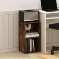 Furinno PASIR Book Shelf, 2-Tier Modern Bookshelf, Open Shelves Cube Bookcase, 9 x 12 x 21, Easy Assembly, Closed Back, for L