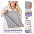 Veken 9/11 Set Compression Packing Cubes for Travel Essentials,Compressible Expandable Large Luggage Suitcase Organizer Bags 