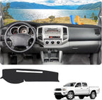 FIILINES Dash Cover for 2005-2015 Toyota Tacoma Pickup, Dashboard Mat Accessories Dash Cover Sunshade Nonslip Mesh Protector 