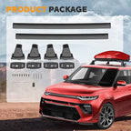 Anti-Theft 220lbs Heavy Duty Roof Rack Cross Bar Compatible with Kia Soul 2020 2021 2022 2023 2024 2025 Roof Rack Cross Bars Aluminum Roof Racks Cross Rail