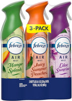 Febreze Air Mist, Air Freshener, Odor Fighting Room Spray, Deodorizer for Home Bathroom Kitchen Office Apartment Classroom, L