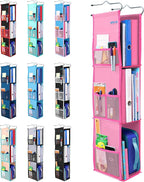 ABRA® 3 Shelf Hanging Locker Organizer for School, Gym, Work, Storage | Deep Shelves 6”x 9”| Eco-Friendly Fabric Healthy for 