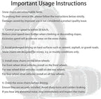 Snow Chains, Thickened and Wear-Resistant High Carbon Steel Anti Slip Tire Chain for Light Truck, Pickups, and SUVs, Qick Eas