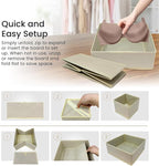 Reli. Drawer Organizer Clothes (14 Pack) | Dresser Drawer Organizers & Nursery Organization | Foldable Fabric Dresser Storage