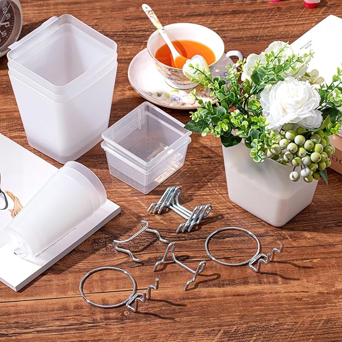 Jinei 12 Pcs Pegboard Bins and Cups with Hooks and Loops Peg Assortment Organizer Accessories Various Tool Organizer Pegboard