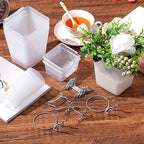 Jinei 12 Pcs Pegboard Bins and Cups with Hooks and Loops Peg Assortment Organizer Accessories Various Tool Organizer Pegboard