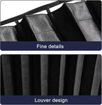 ZATOOTO Car Side Window Sun Shades - Privacy Magnetic Black 2 Pcs Covers Blinds Curtains - Auto Accessories Sunshades Keeps Cooler Screen for Baby Sleeping