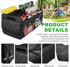 Car Trunk Organizer, Multi-Compartment Auto Trunk Storing Bag with Pockets, Collapsible Organizer and Storage for Sedans, SUVs,