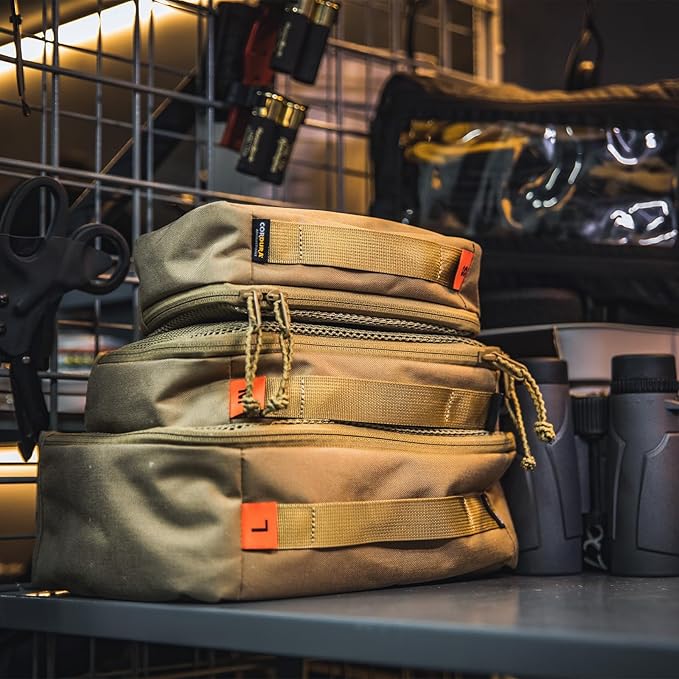MAUHOSO Packing Cubes Set for Travel, Luggage Packing Organizers with Zipper,Travel Essentials for Backpack Tactical Packing 