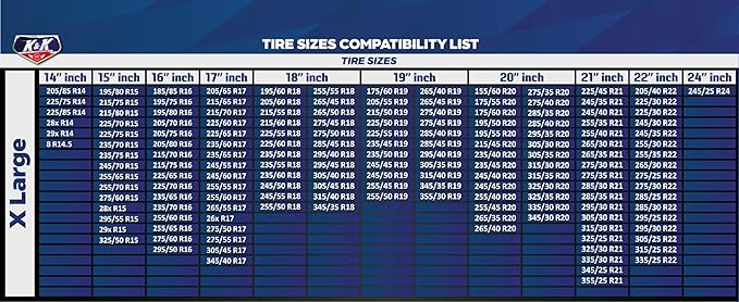 KNK Boutique Automotive Snow Socks for Tires - Eco Series for Efficient Grip Alternative for Tire Snow Chain - Snow Traction 