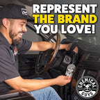 Chemical Guys Hanging Air Freshener, Black Frost Scent 6 Pack, Great for Cars, Trucks, SUVs, RVs, Home, Garage, Workspace, Do