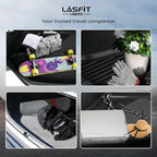 LASFIT Cargo Mat for Kia EV6 2024 2023 2022, All Weather TPE Custom Fit Easy Clean Car Trunk Mat for Kia EV6 2022-2024 Cargo Liner, Black
