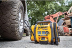 DEWALT Tire Inflator Portable Air Compressor 20V MAX, Car Air Pump with Automatic Shut Off, LED Light, Tool Only (DCC020IB)