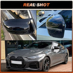 Glossy Black Mirror Cover Caps Rearview Side Mirror Covers Fit for BMW G20 G21 G30 G31 G11 G12 G14 G15 G16 2017 2018 2019 2020 2021 2022 Left Driver Side Right Passenger Side-2 PCS
